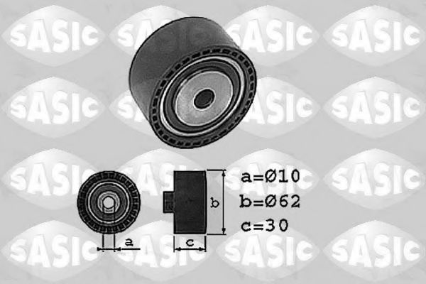 1700012 SASIC Belt Drive Deflection/Guide Pulley, timing belt
