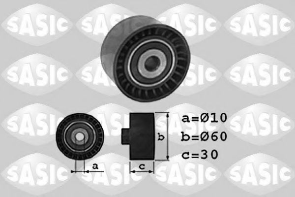 1700014 SASIC Deflection/Guide Pulley, v-ribbed belt
