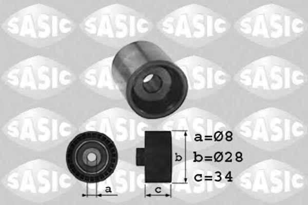 1706010 SASIC Belt Drive Deflection/Guide Pulley, timing belt
