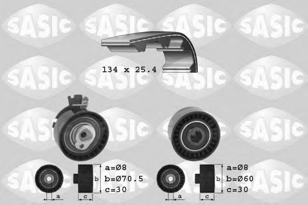 1750006 SASIC Belt Drive Timing Belt Kit