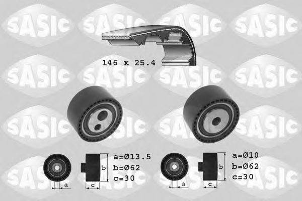 1750015 SASIC Belt Drive Timing Belt Kit