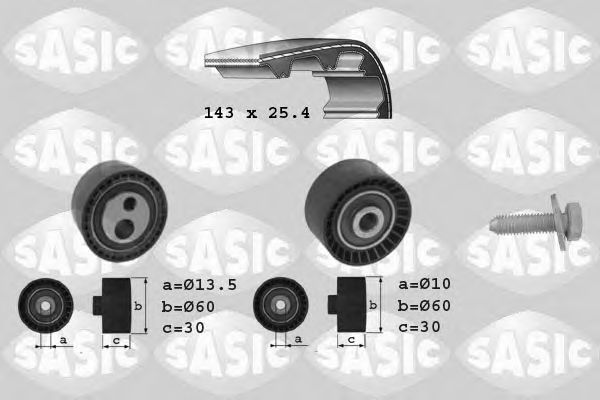 1750025 SASIC Belt Drive Timing Belt Kit