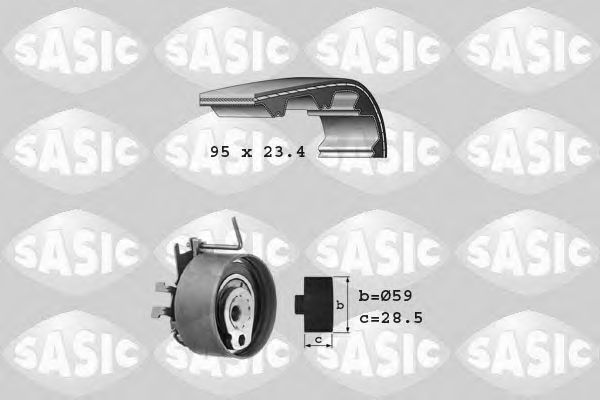 1754009 SASIC Belt Drive Timing Belt Kit