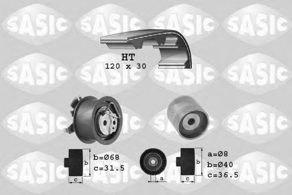 1756003 SASIC Belt Drive Timing Belt Kit