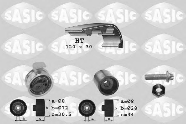 1756013 SASIC Timing Belt Kit