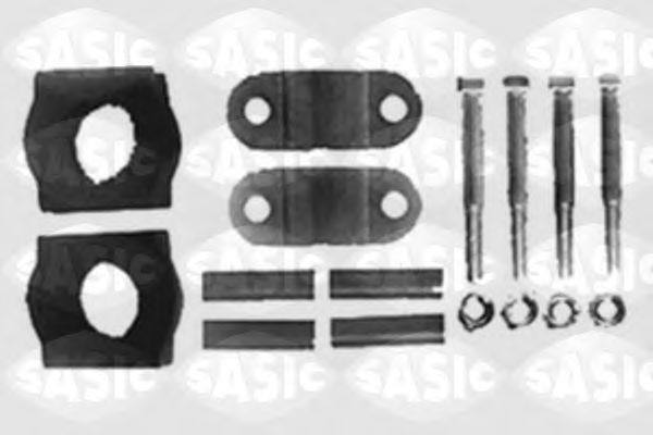 1005099 SASIC Wheel Suspension Repair Kit, stabilizer coupling rod