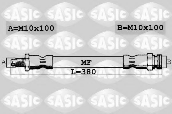 6600027 SASIC Bremsschlauch