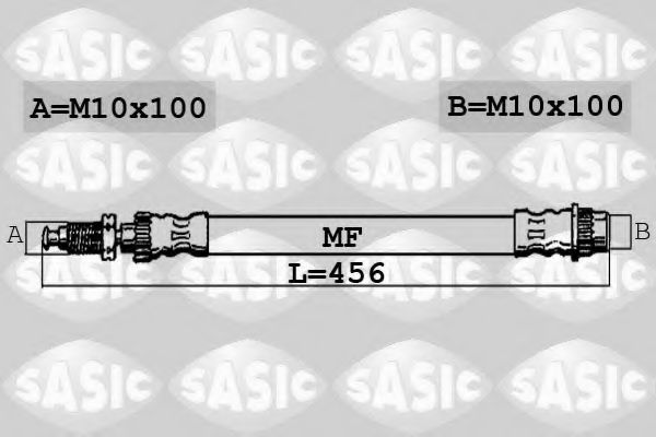 SBH0151 SASIC Brake System Brake Hose