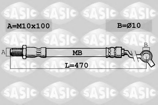 SBH6317 SASIC Brake Hose