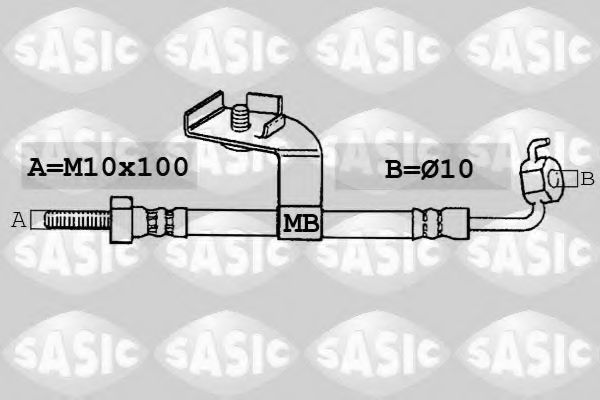 SBH6328 SASIC Brake System Brake Hose