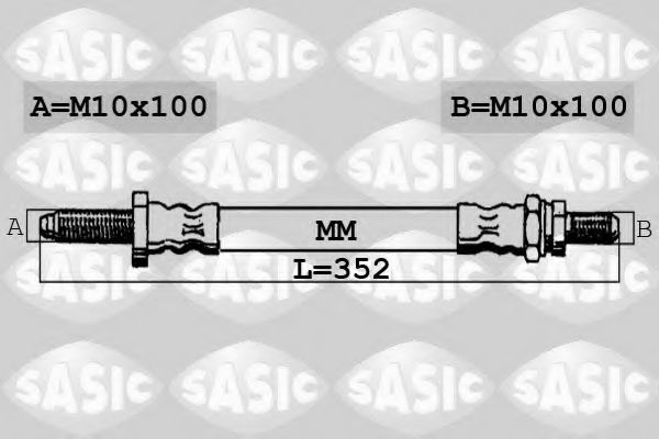 SBH6337 SASIC Тормозной шланг
