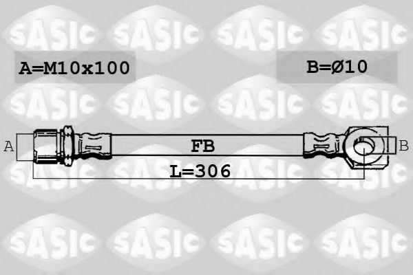 SBH6367 SASIC Brake Hose