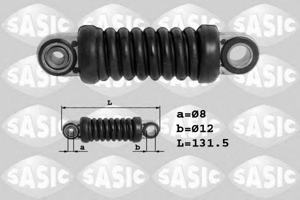 1620022 SASIC Vibration Damper, v-ribbed belt