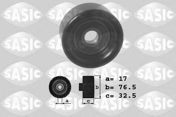 1626122 SASIC Deflection/Guide Pulley, v-ribbed belt