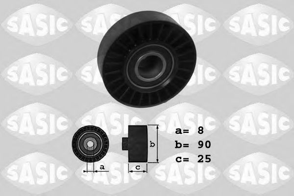 1626171 SASIC Deflection/Guide Pulley, v-ribbed belt