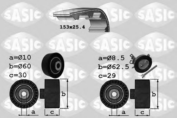 1750029 SASIC Belt Drive Timing Belt Kit