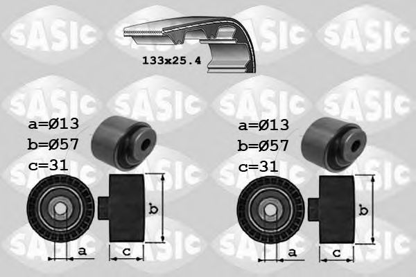 1750031 SASIC Belt Drive Timing Belt Kit
