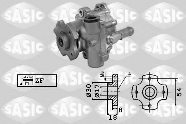7070063 SASIC Steering Hydraulic Pump, steering system