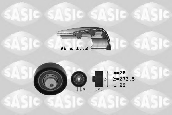 1754022 SASIC Belt Drive Timing Belt Kit