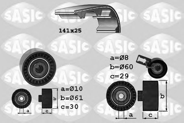 1750032 SASIC Belt Drive Timing Belt Kit