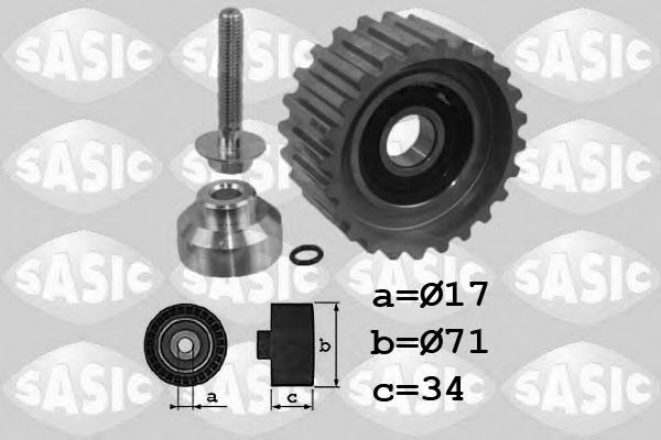 1706025 SASIC Belt Drive Deflection/Guide Pulley, timing belt