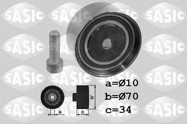 1706053 SASIC Deflection/Guide Pulley, timing belt