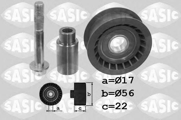 1706059 SASIC Deflection/Guide Pulley, timing belt