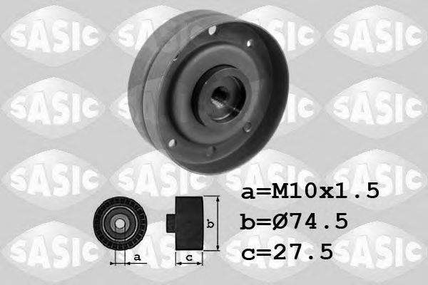 1706067 SASIC Belt Drive Deflection/Guide Pulley, timing belt