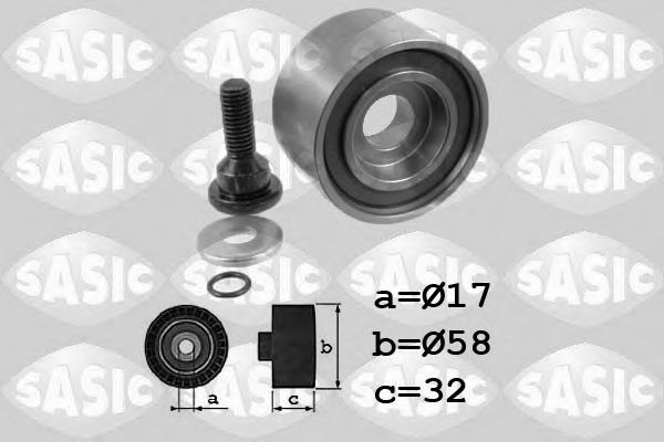 1706068 SASIC Deflection/Guide Pulley, timing belt
