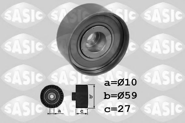 1706084 SASIC Belt Drive Deflection/Guide Pulley, timing belt