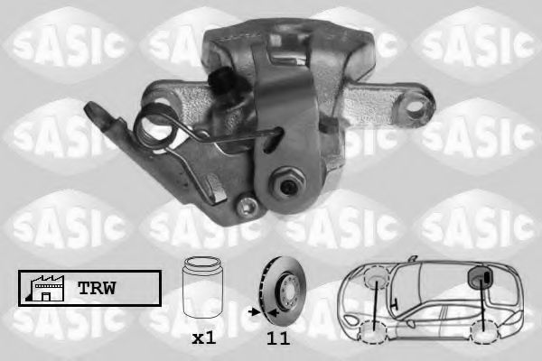 6506131 SASIC Brake System Brake Caliper
