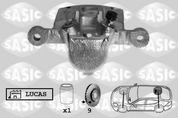 6506155 SASIC Brake System Brake Caliper