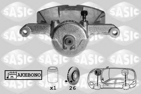 6506181 SASIC Brake System Brake Caliper