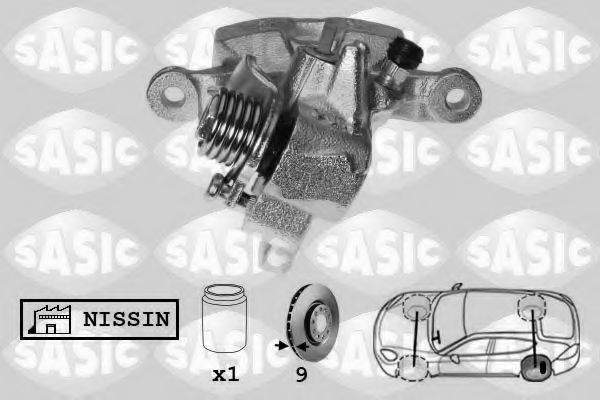 6506200 SASIC Brake System Brake Caliper