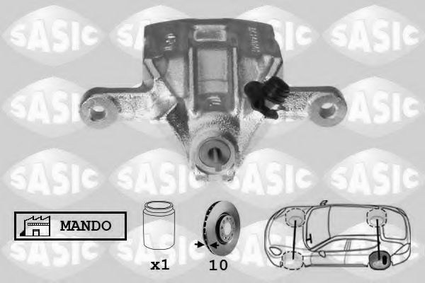 6506210 SASIC Brake System Brake Caliper