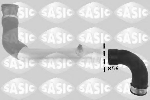 3336123 SASIC Трубка нагнетаемого воздуха