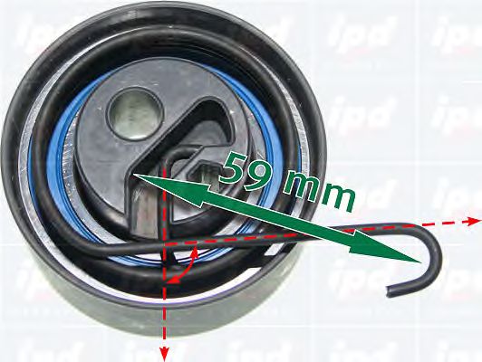 15-3525 IPD Tensioner Pulley, timing belt