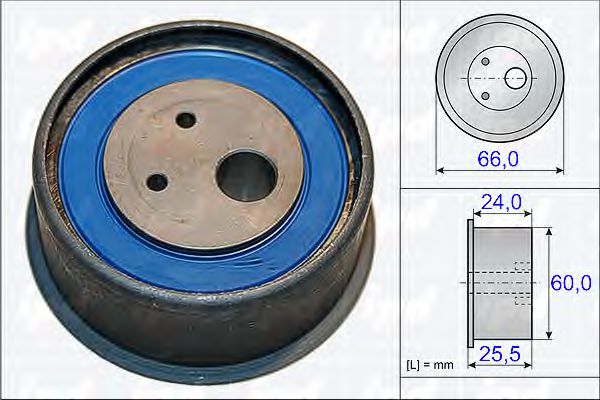 153821 IPD Tensioner Pulley, timing belt