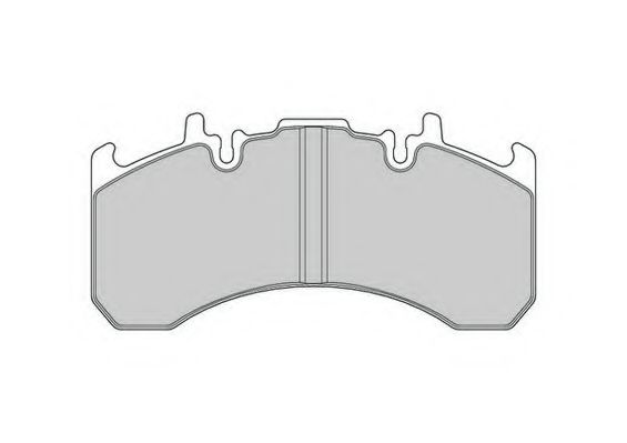 G6964 ABEX Brake Pad Set, disc brake