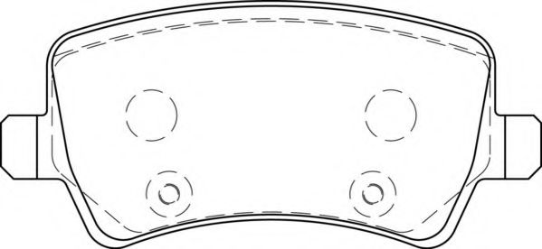 DBP241918 DURON Brake Pad Set, disc brake