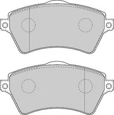 DBP201473 DURON Комплект тормозных колодок, дисковый тормоз