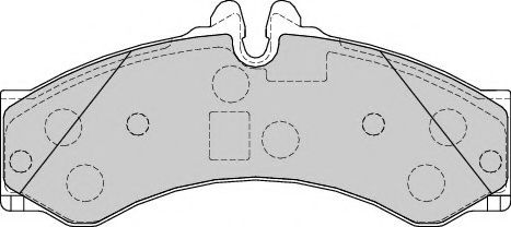 DBP221879 DURON Комплект тормозных колодок, дисковый тормоз