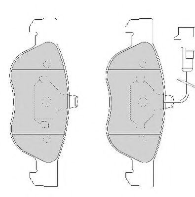 DBP231056 DURON Тормозная система Комплект тормозных колодок, дисковый тормоз