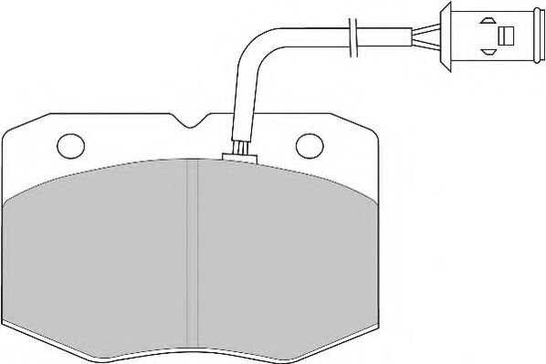 DBP290713 DURON Тормозная система Комплект тормозных колодок, дисковый тормоз