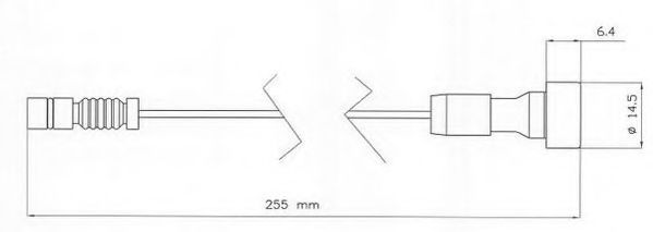 FAI201 DURON Тормозная система Сигнализатор, износ тормозных колодок