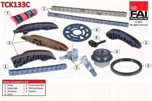 TCK133C FAI+AUTOPARTS Timing Chain Kit