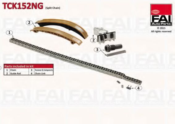 TCK152NG FAI+AUTOPARTS Timing Chain Kit