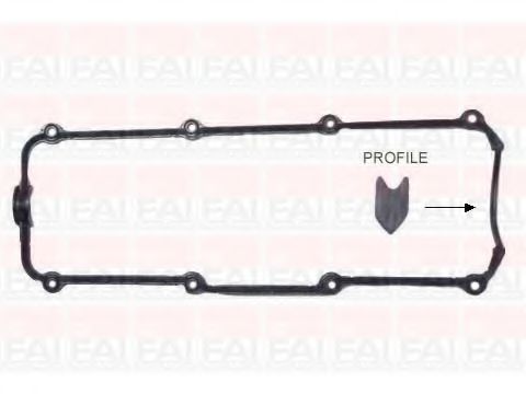 RC751S FAI+AUTOPARTS Gasket, cylinder head cover