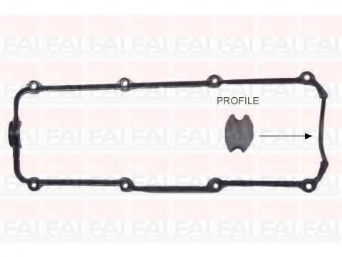 RC1000S FAI+AUTOPARTS Cylinder Head Gasket, cylinder head cover