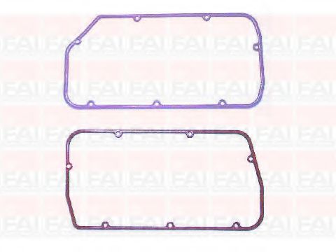 RC1075S FAI+AUTOPARTS Cylinder Head Gasket, cylinder head cover